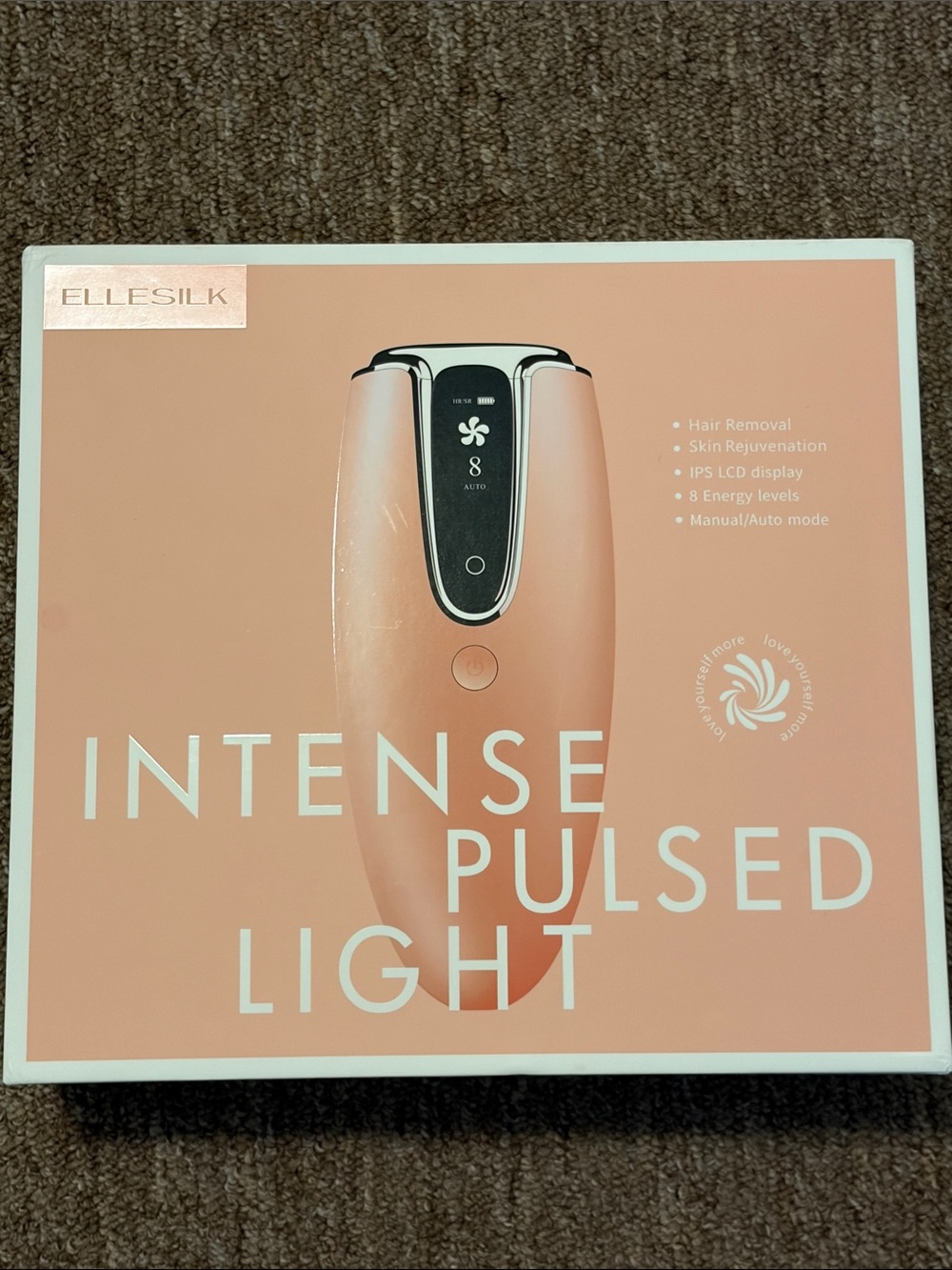 Intense Pulsed Light Hair Removal Device - Pink